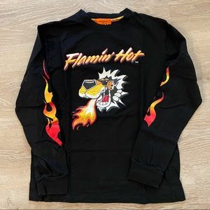 Forever 21 x Hot Cheetos long sleeve shirt